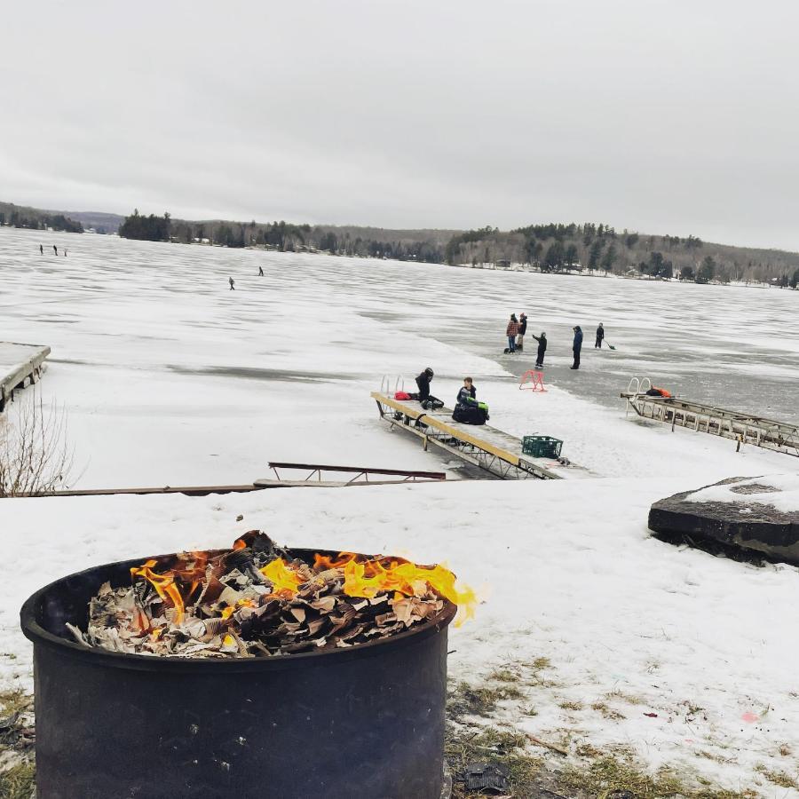 Baptiste Lake Lodge Harcourt Exteriör bild